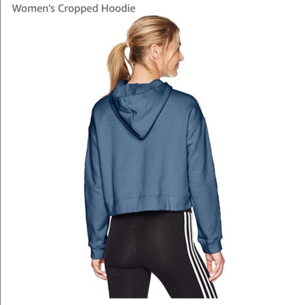 Adidas cropped hoodie